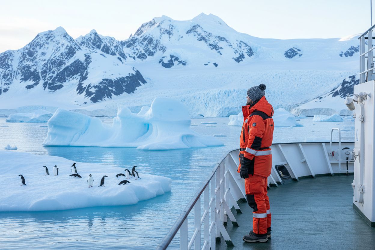 Combien de temps dure en moyenne une croisière en Antarctique ?